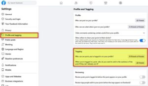 How to secure your Facebook account-10 Step by Step procedures image settings7